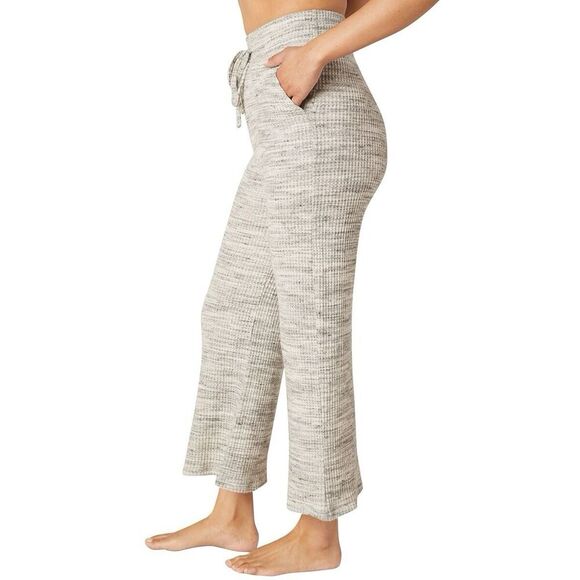 Beyond Yoga Wide Leg High-Waisted Cropped Sweatpant Women’s Size Large Lounge - Picture 3 of 10
